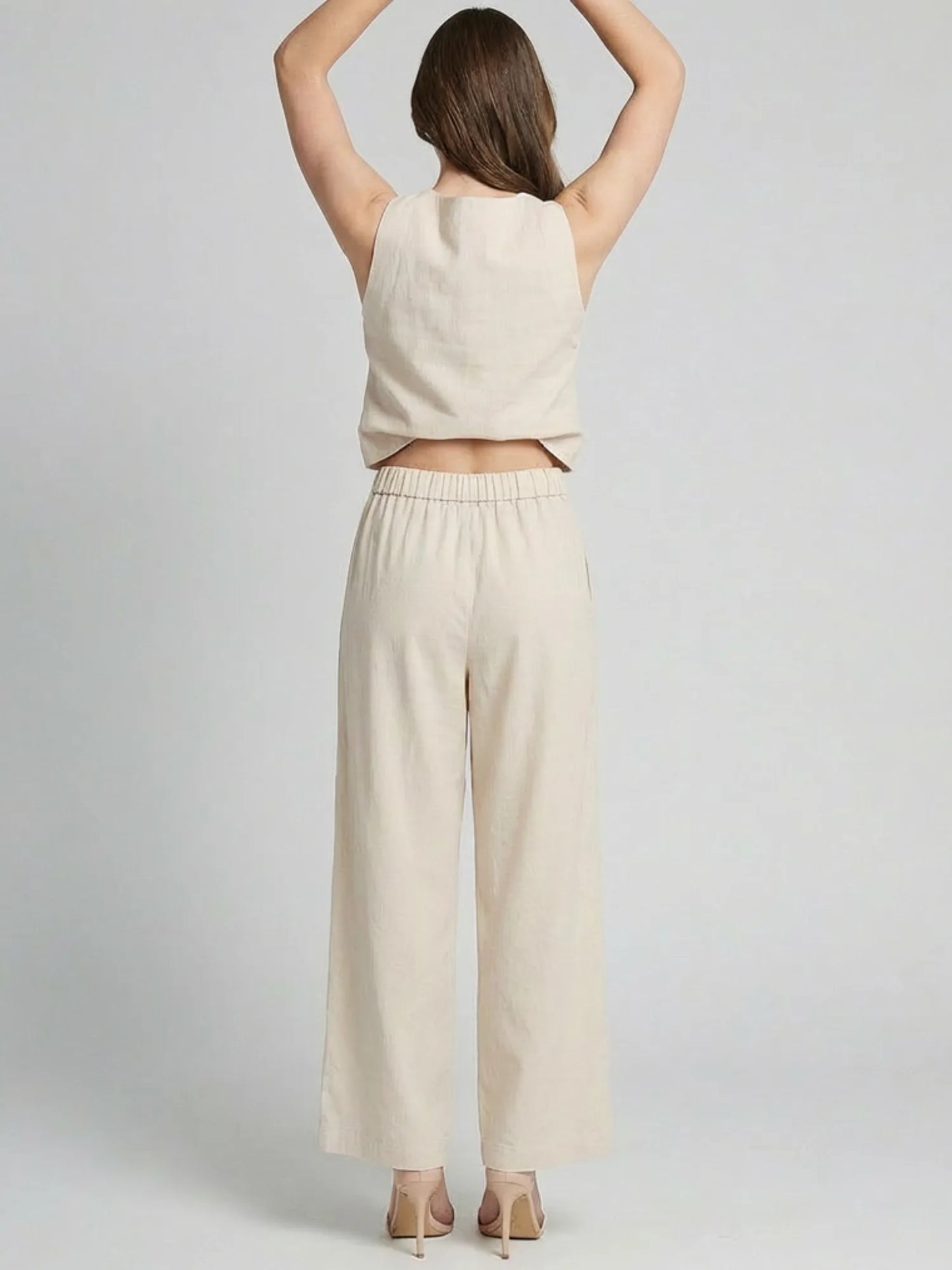 Pantalon Largo Soria Sand