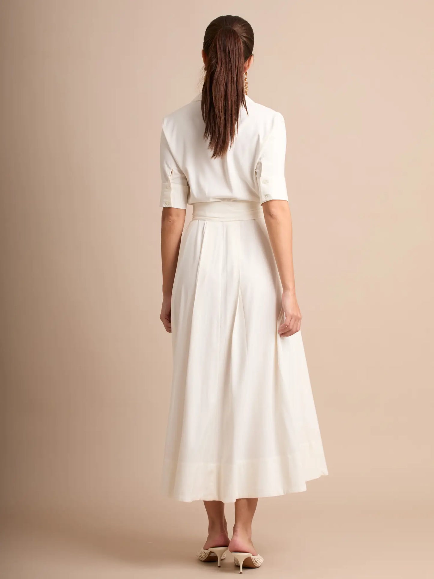 Vestido Largo Toledo Blanco