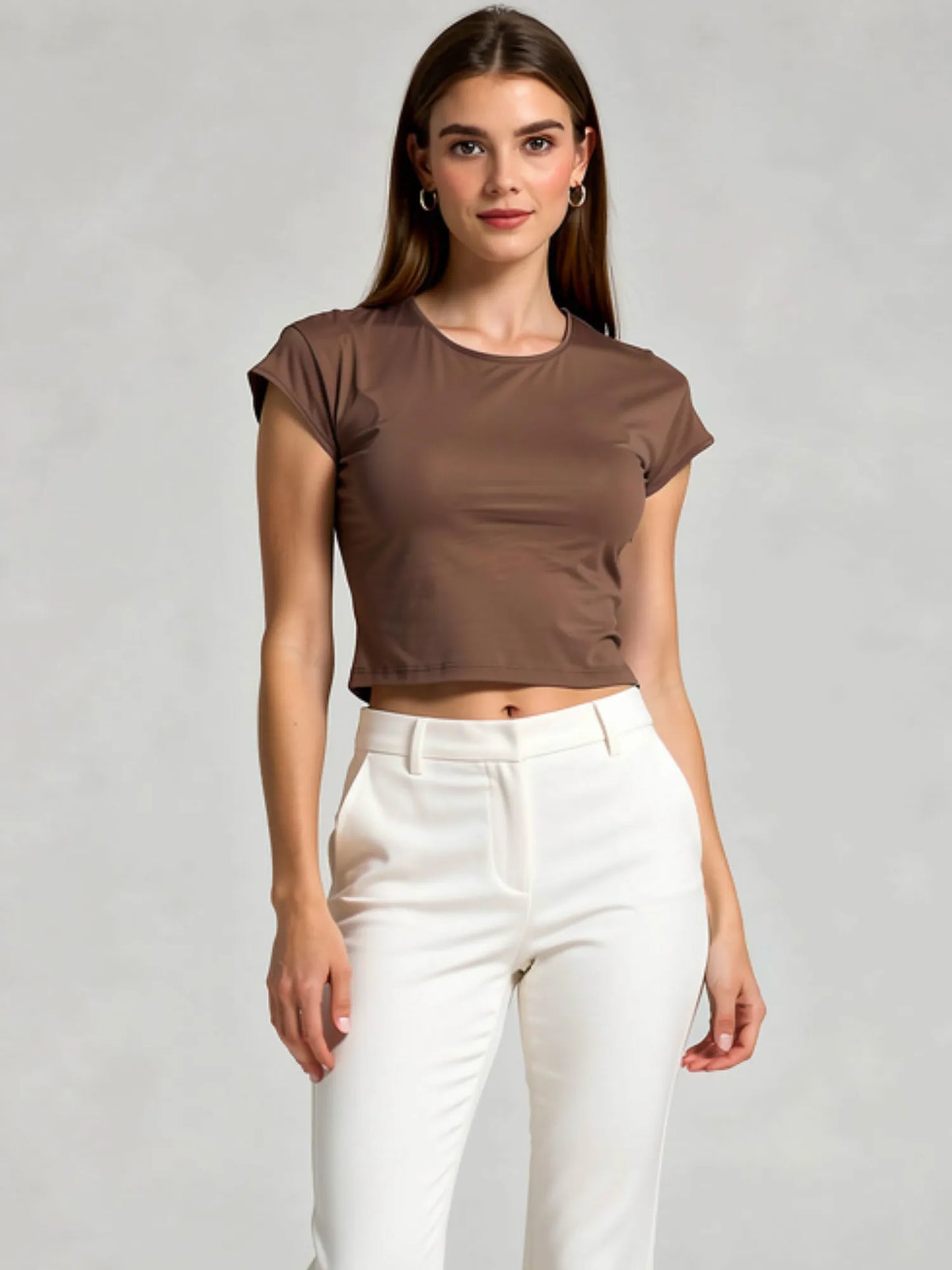Blusa Jessy Cafe