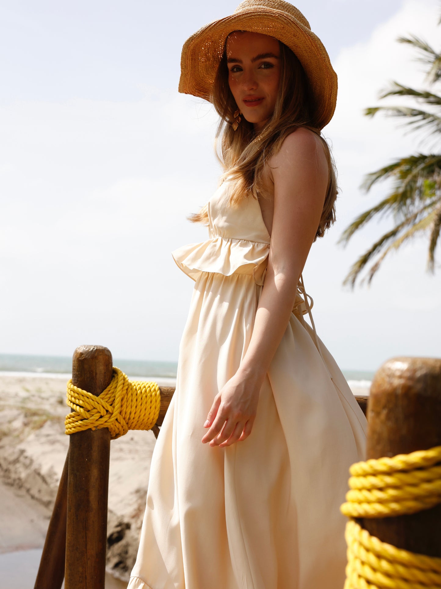 Vestido Largo Julianna Sand