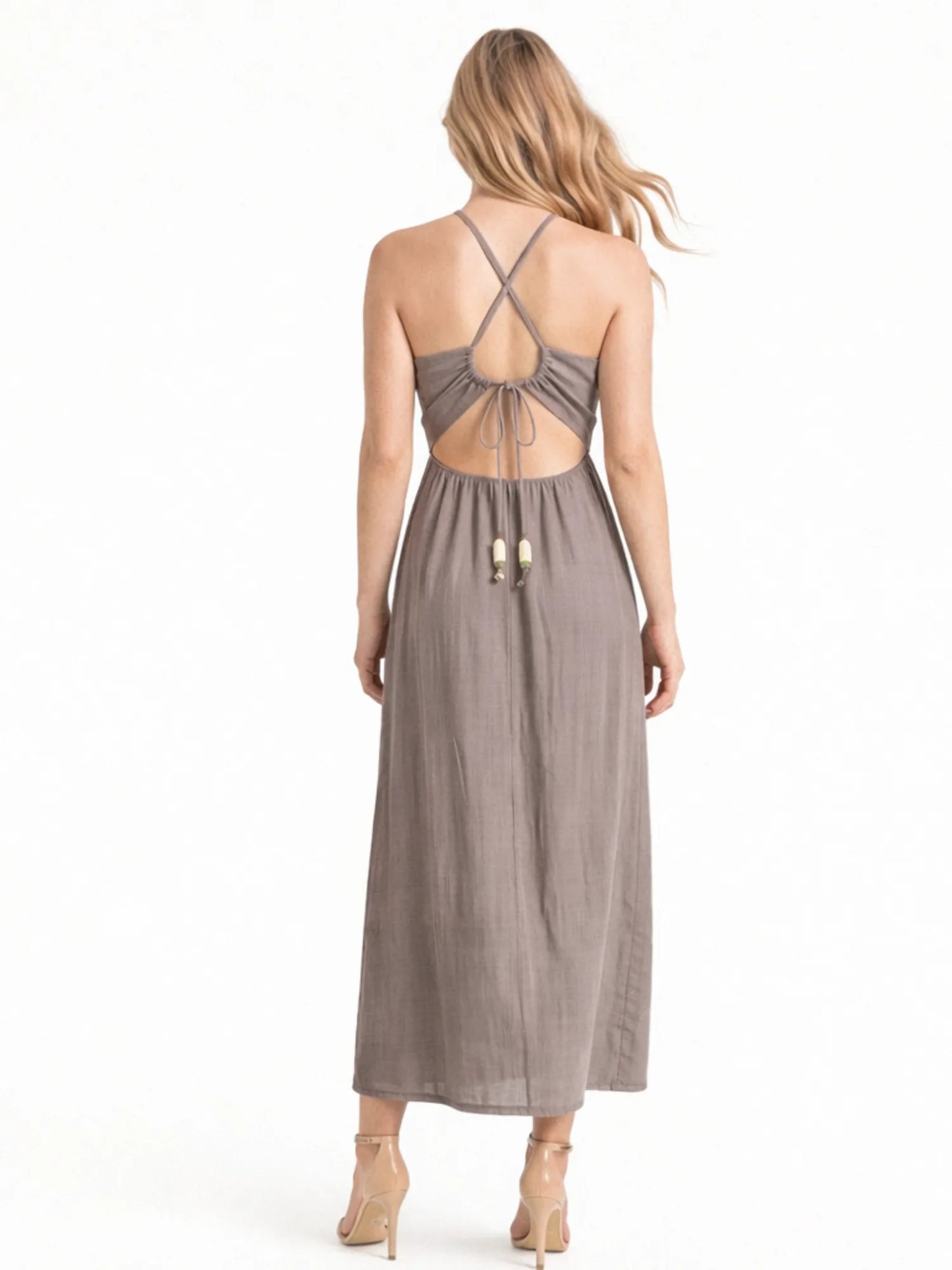 Vestido Largo Miyu Cafe