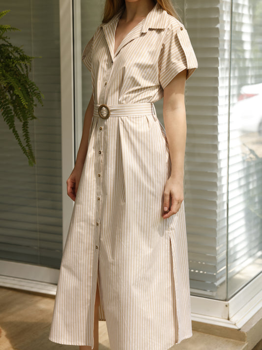 Vestido Largo Azara Sand