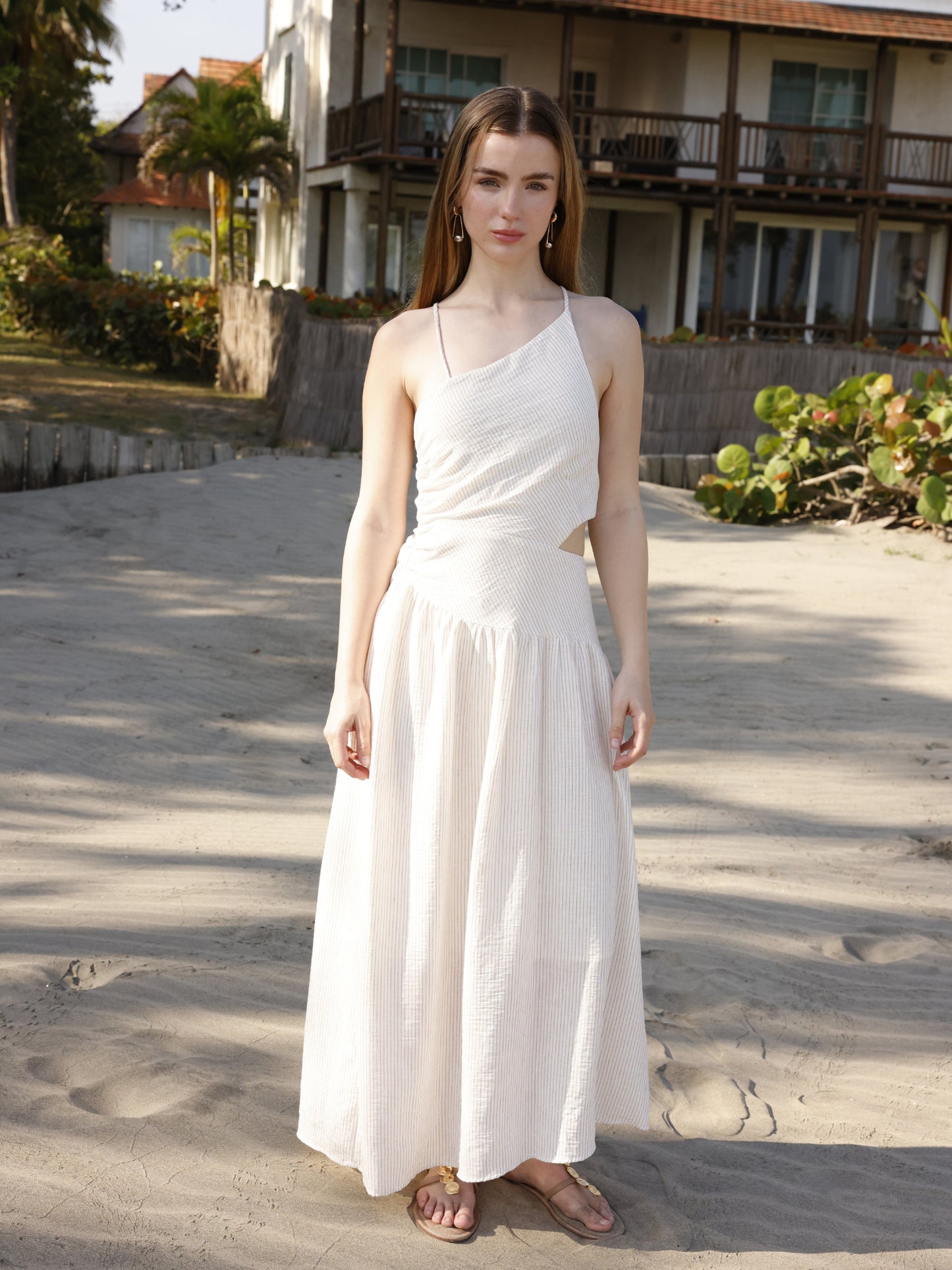 Vestido Largo Icono Blanco