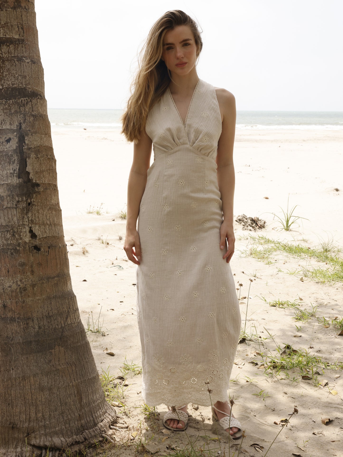 Vestido Maren Ivory