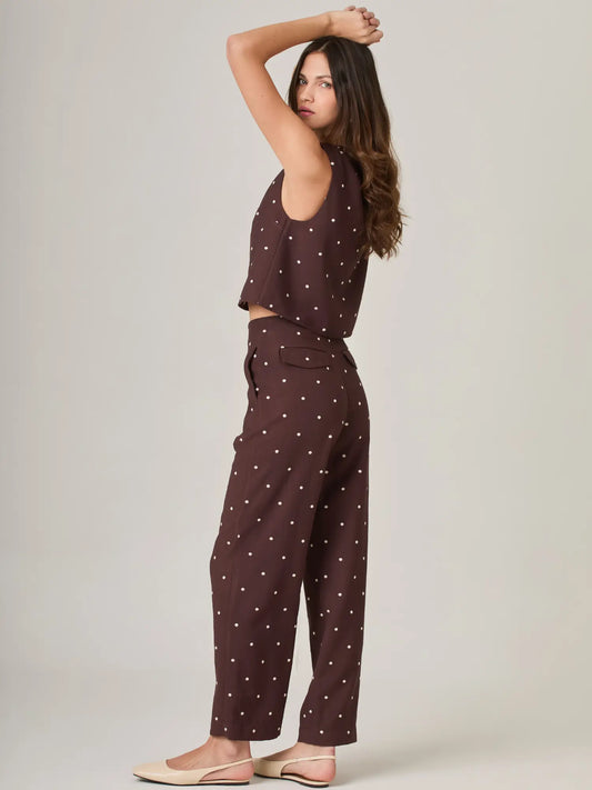 Pantalon Largo Guizio Cafe