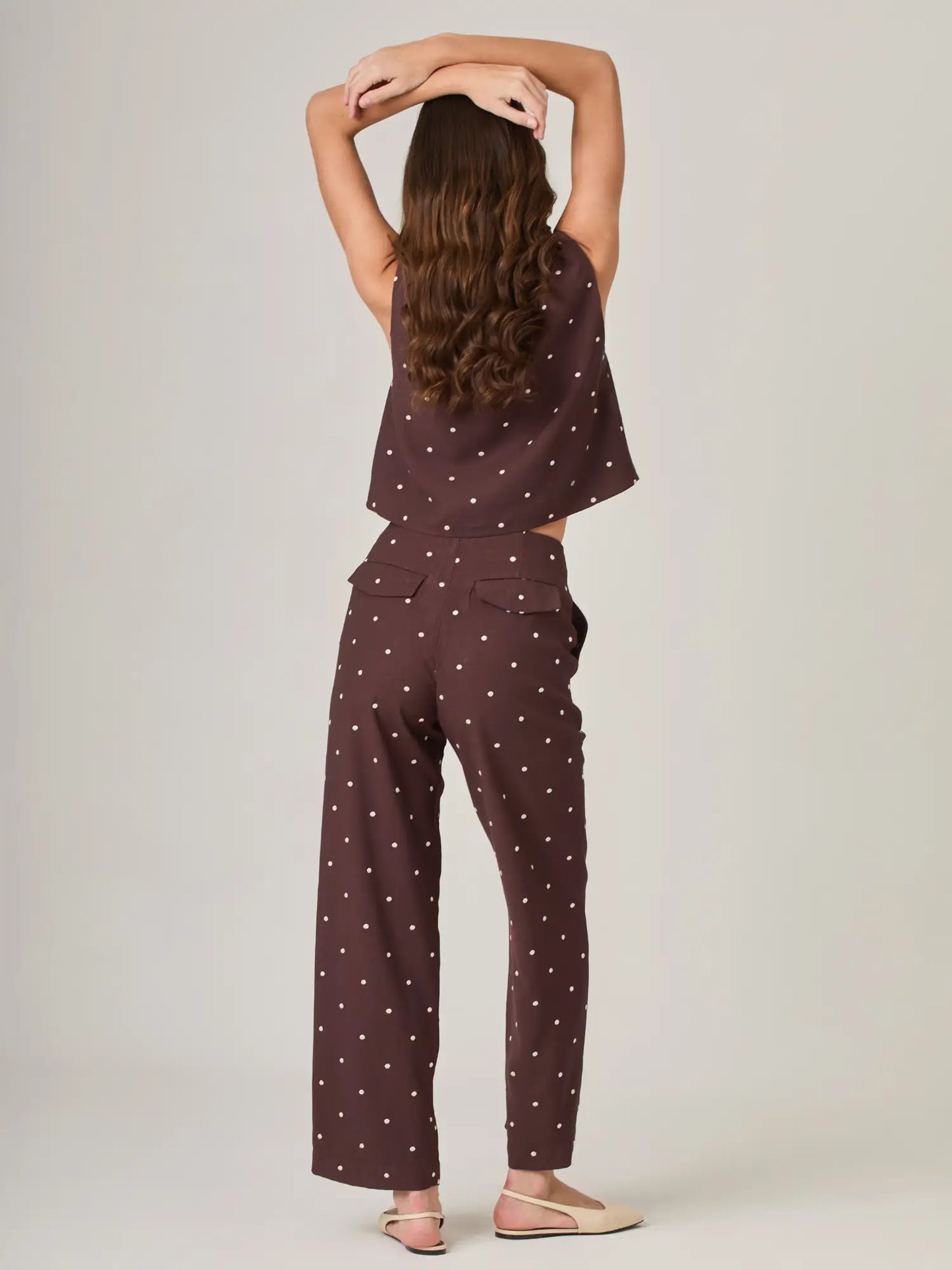 Pantalon Largo Guizio Cafe