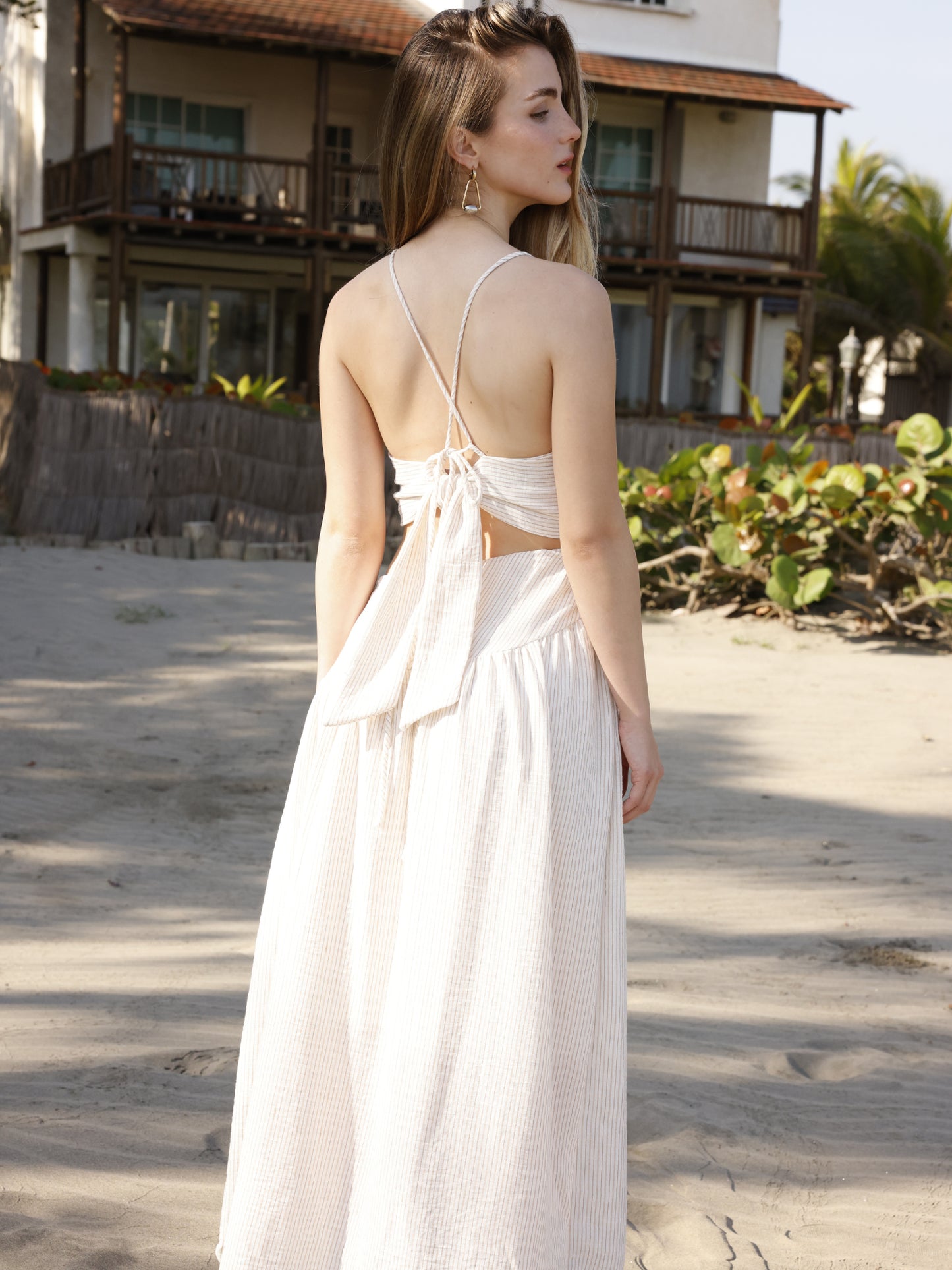 Vestido Largo Icono Blanco