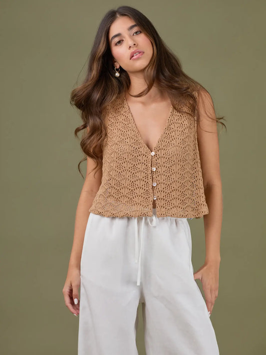Blusa Wayra Camel