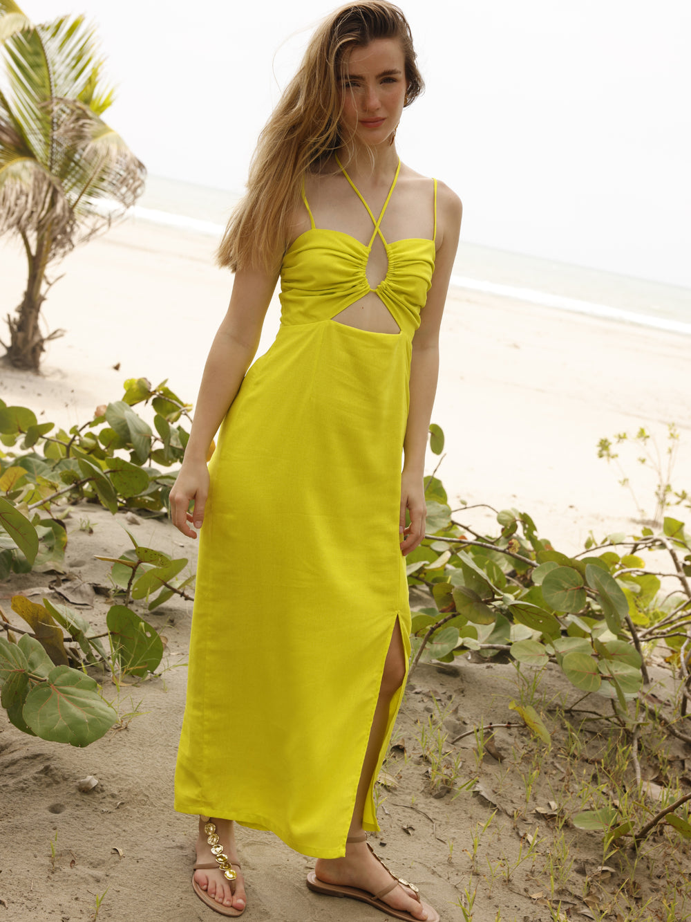 Vestido Largo Gerania Lima