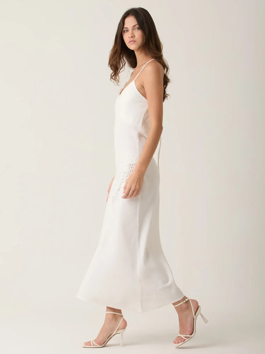 Vestido Largo Renisa Blanco