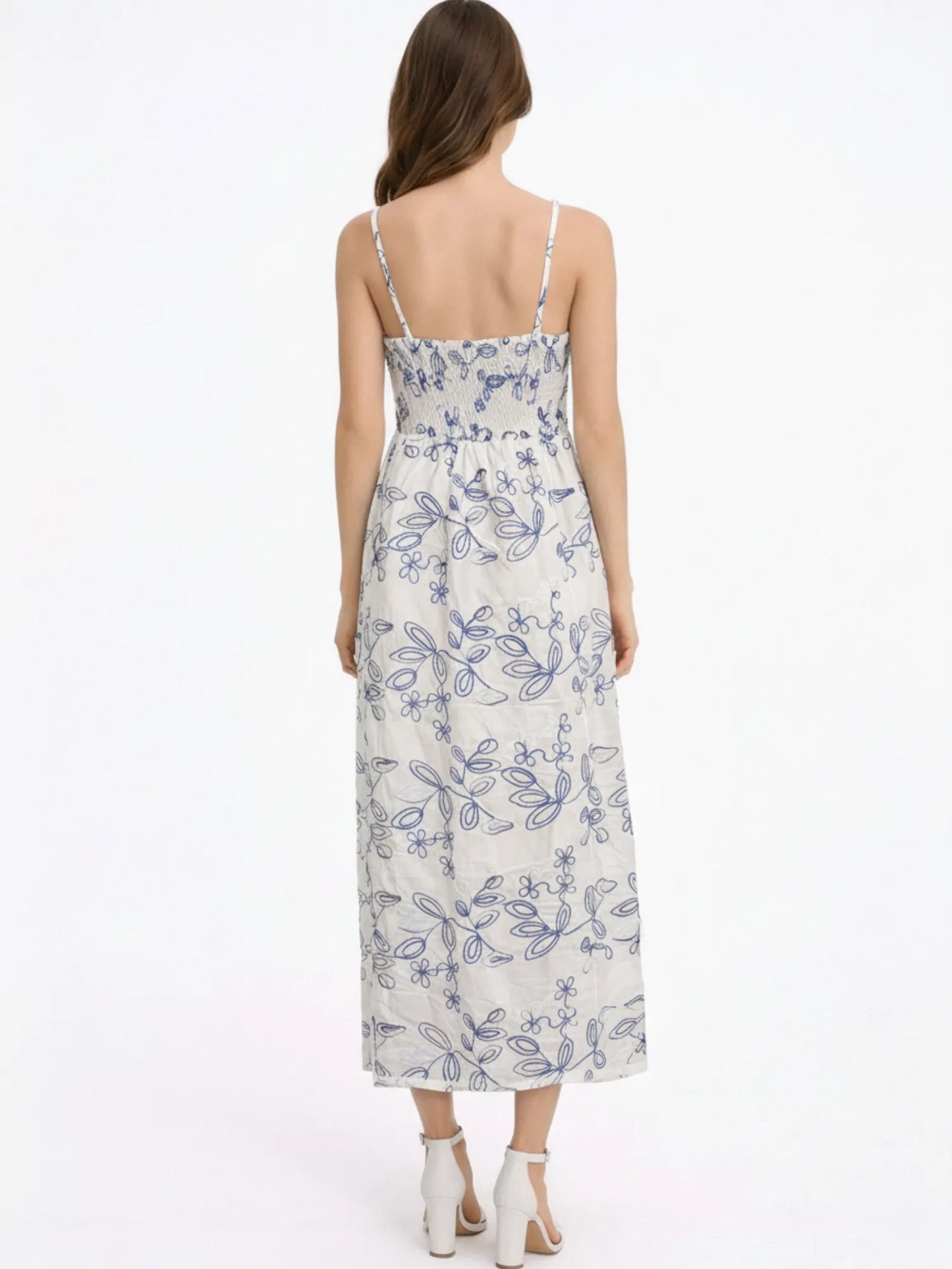 Vestido Largo Briseida Azul