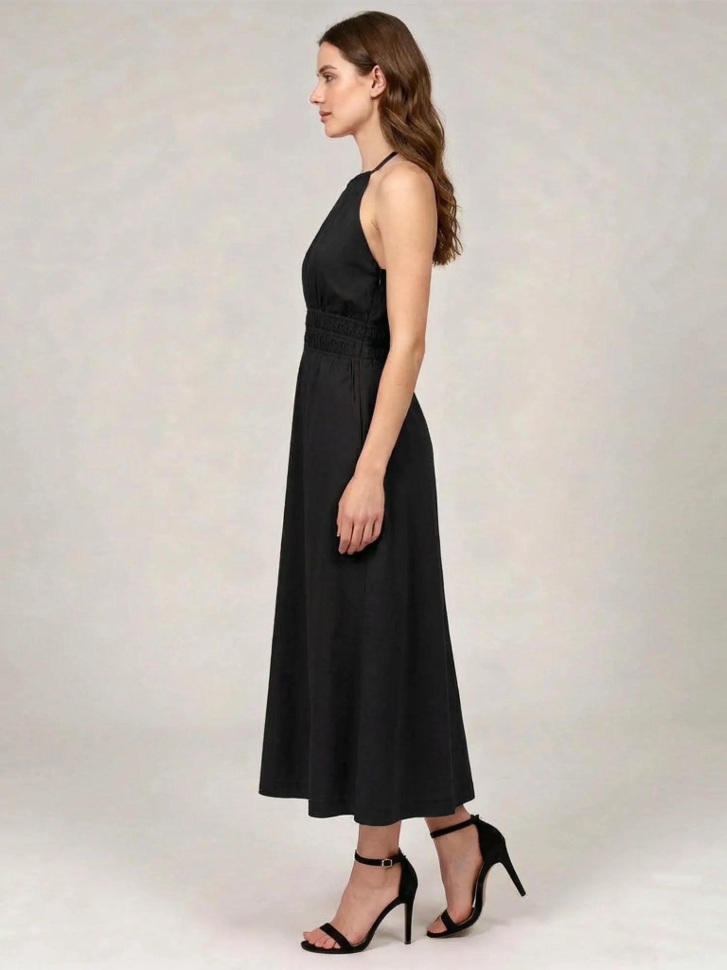 Vestido Largo Mulan Negro