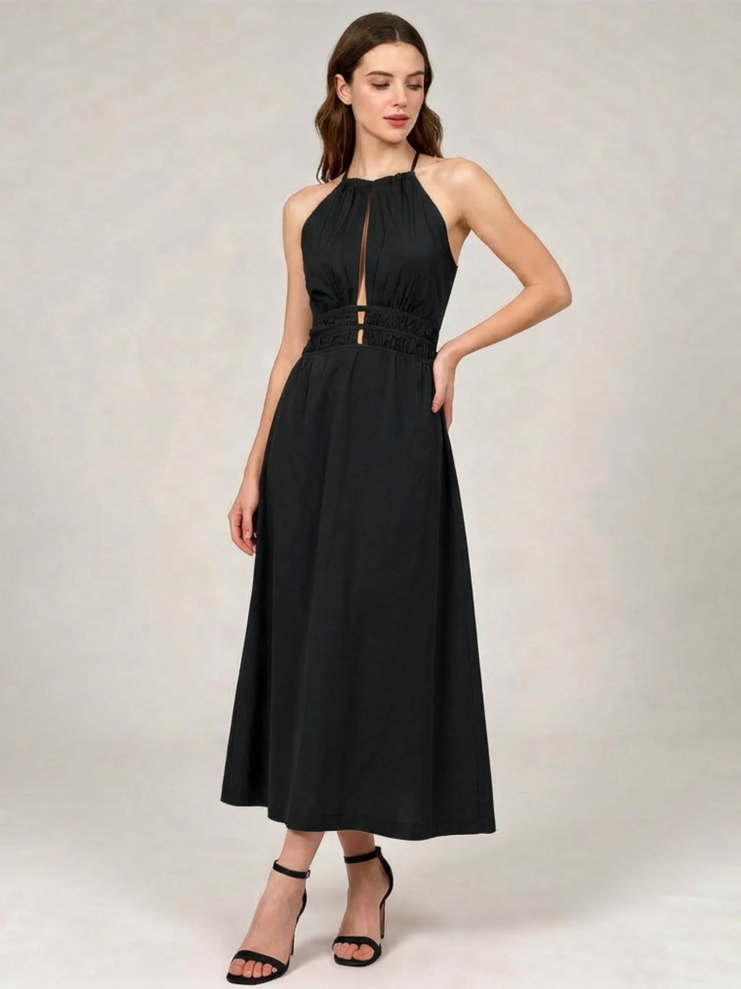 Vestido Largo Mulan Negro