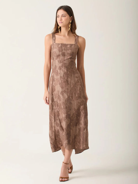 Vestido Largo Mumara Cafe