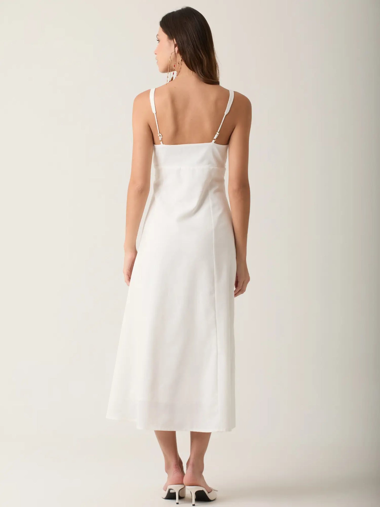 Vestido Largo Line Blanco