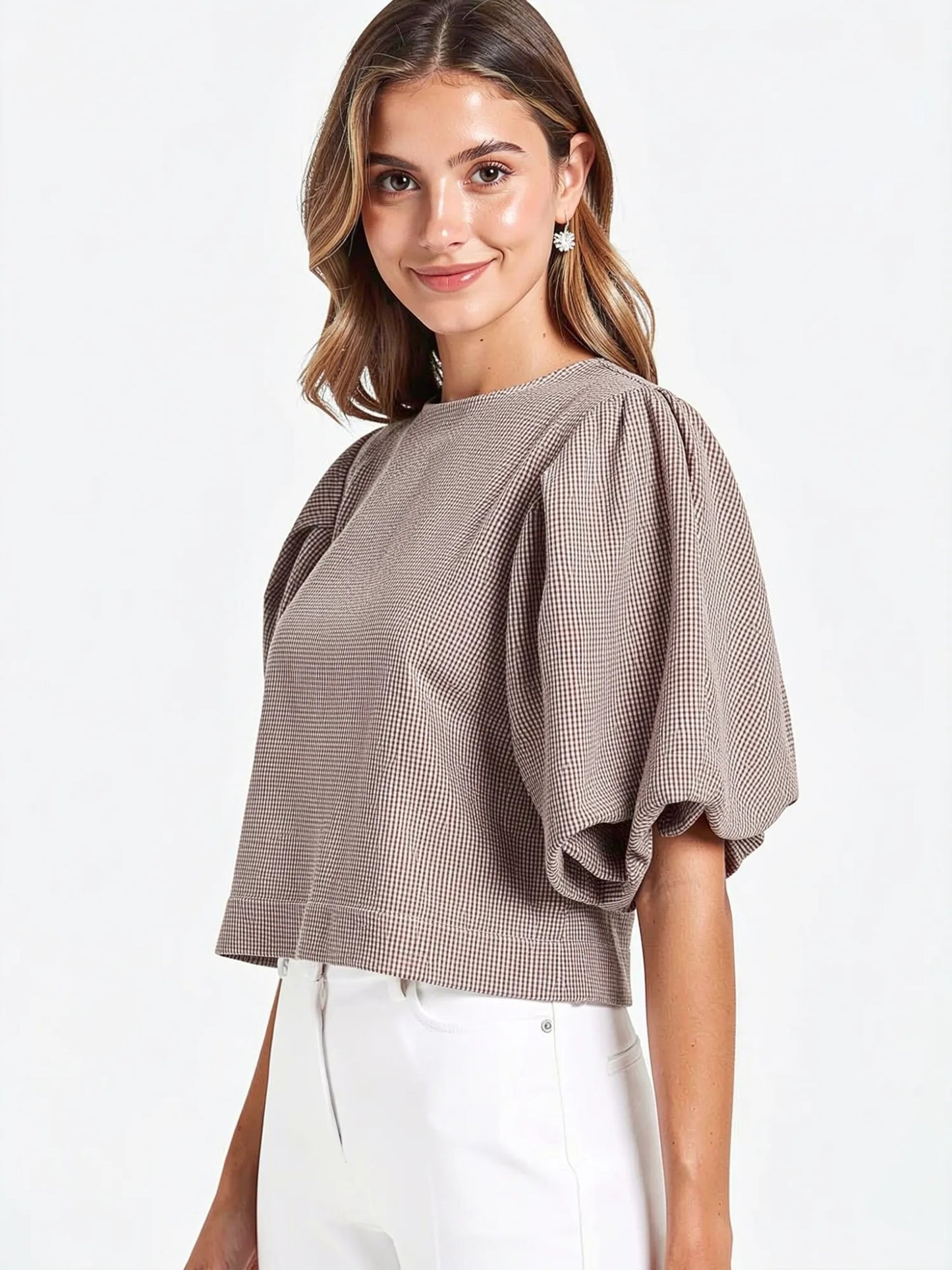 Blusa Shela Cafe