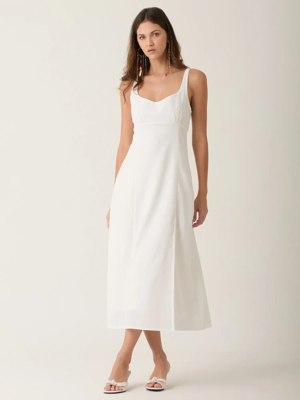 Vestido Largo Line Blanco