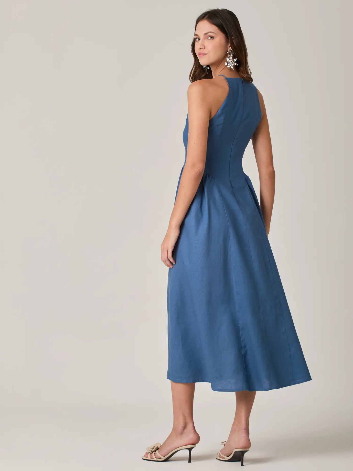 Vestido Largo Vallarta Indigo