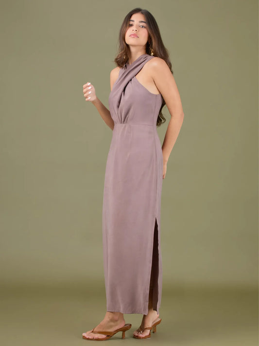 Vestido Largo New York Chocolate