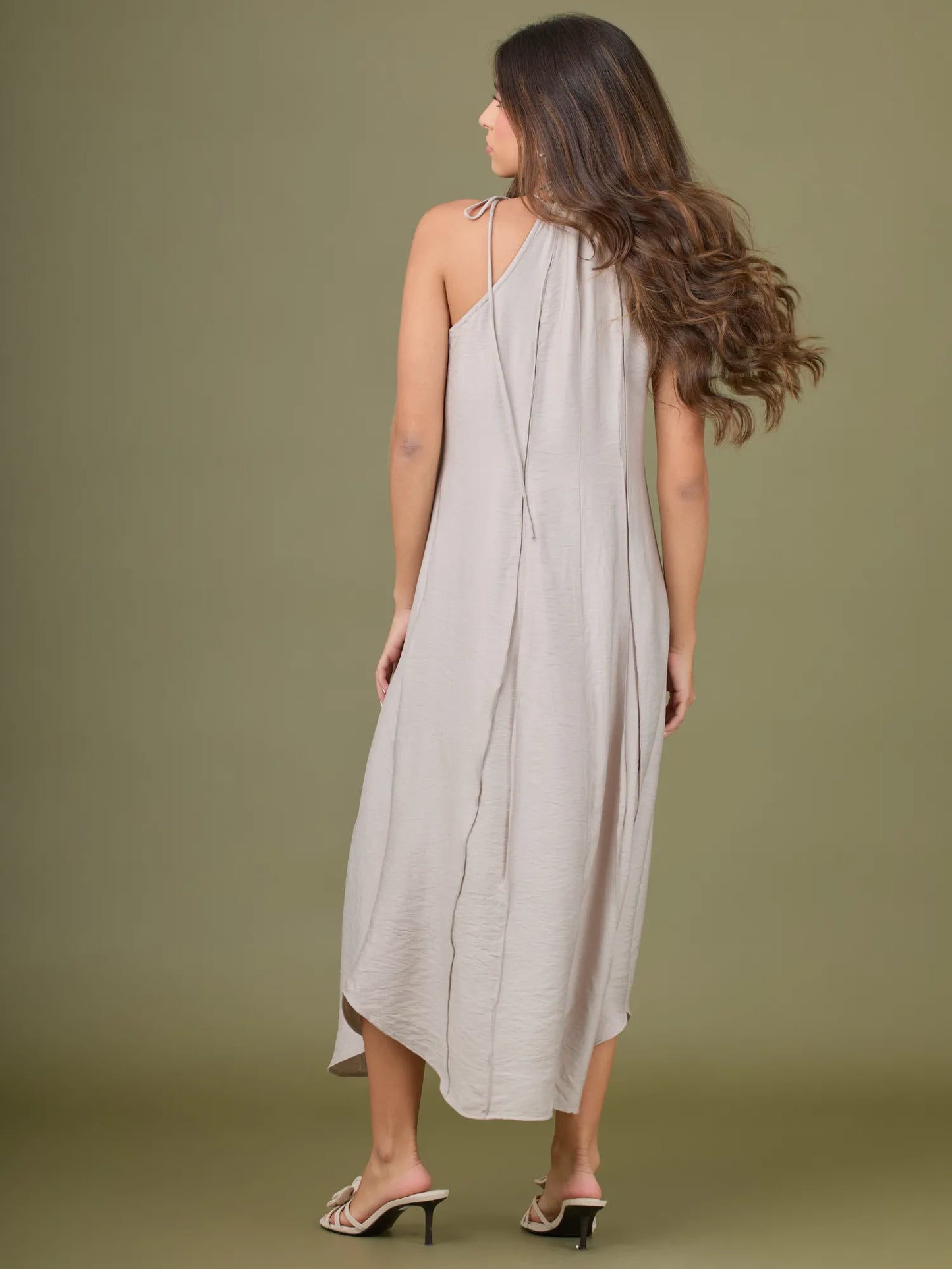 Vestido Largo Saldana Sand