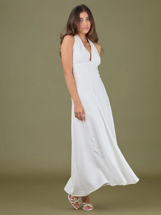 Vestido Largo Francesa Blanco