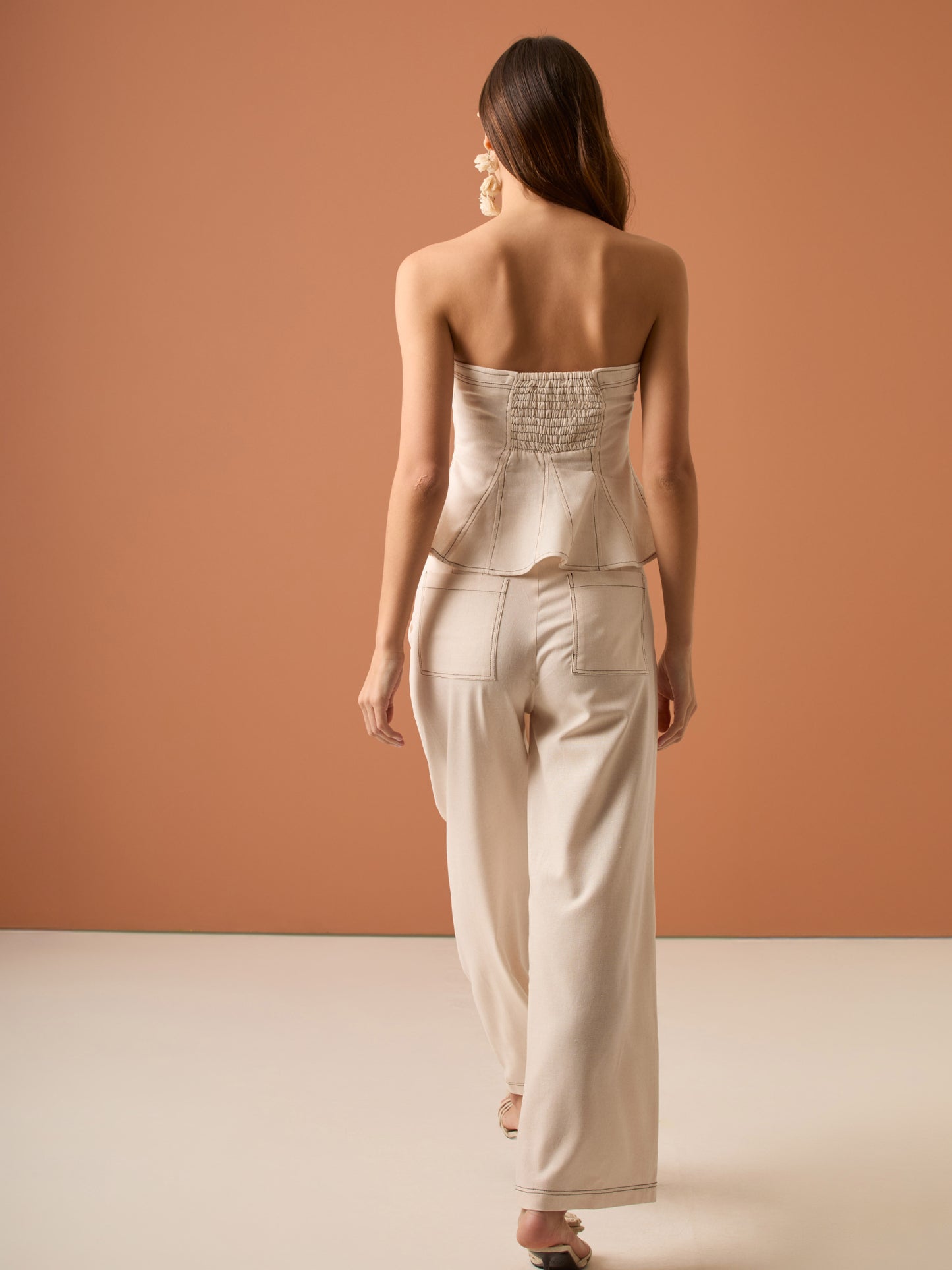 Pantalon Largo Gigi Natural