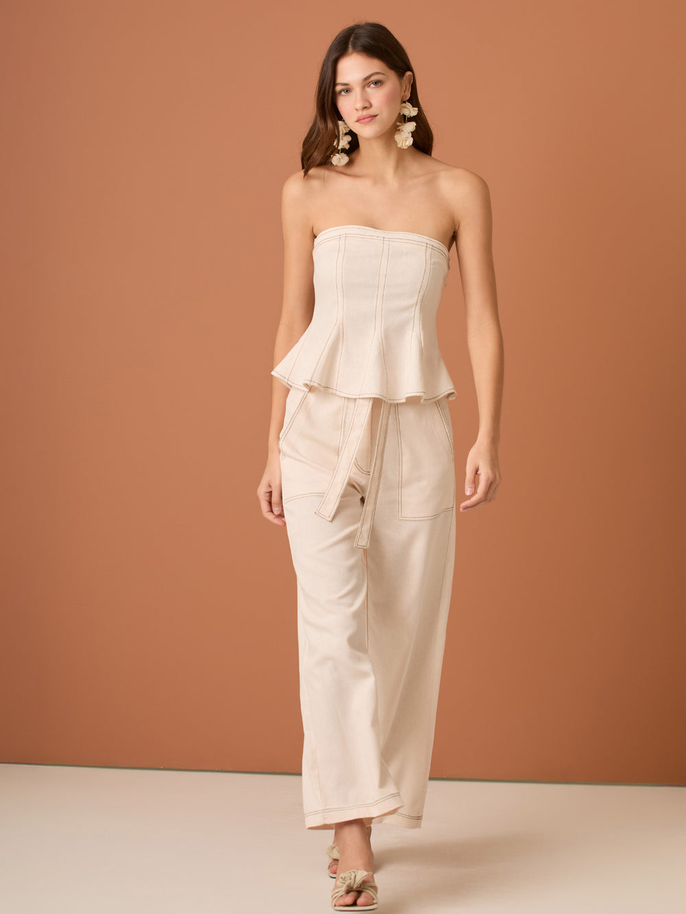 Pantalon Largo Gigi Natural