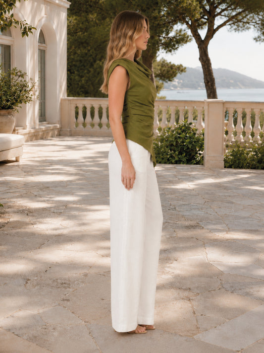 Blusa Melodía Olivo