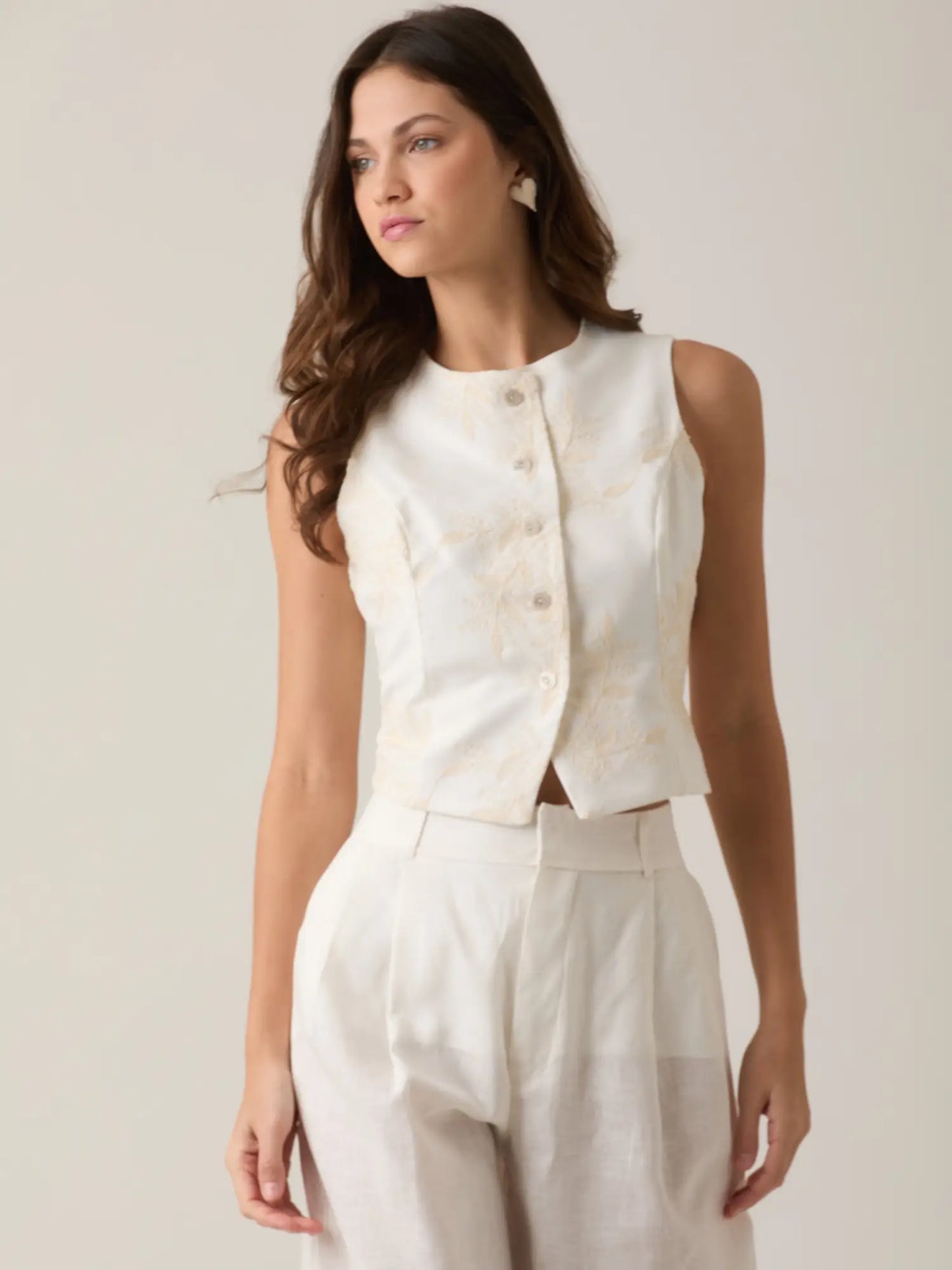 Blusa Teresina Blanco