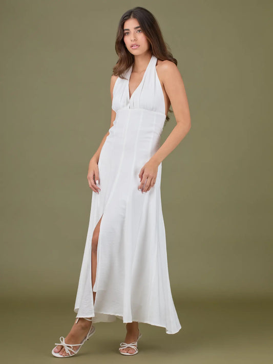 Vestido Largo Francesa Blanco