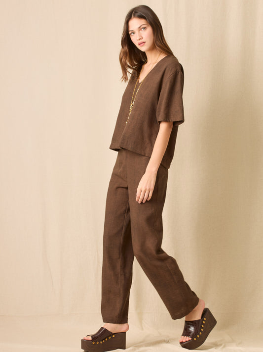 Pantalon Largo Susie Cafe