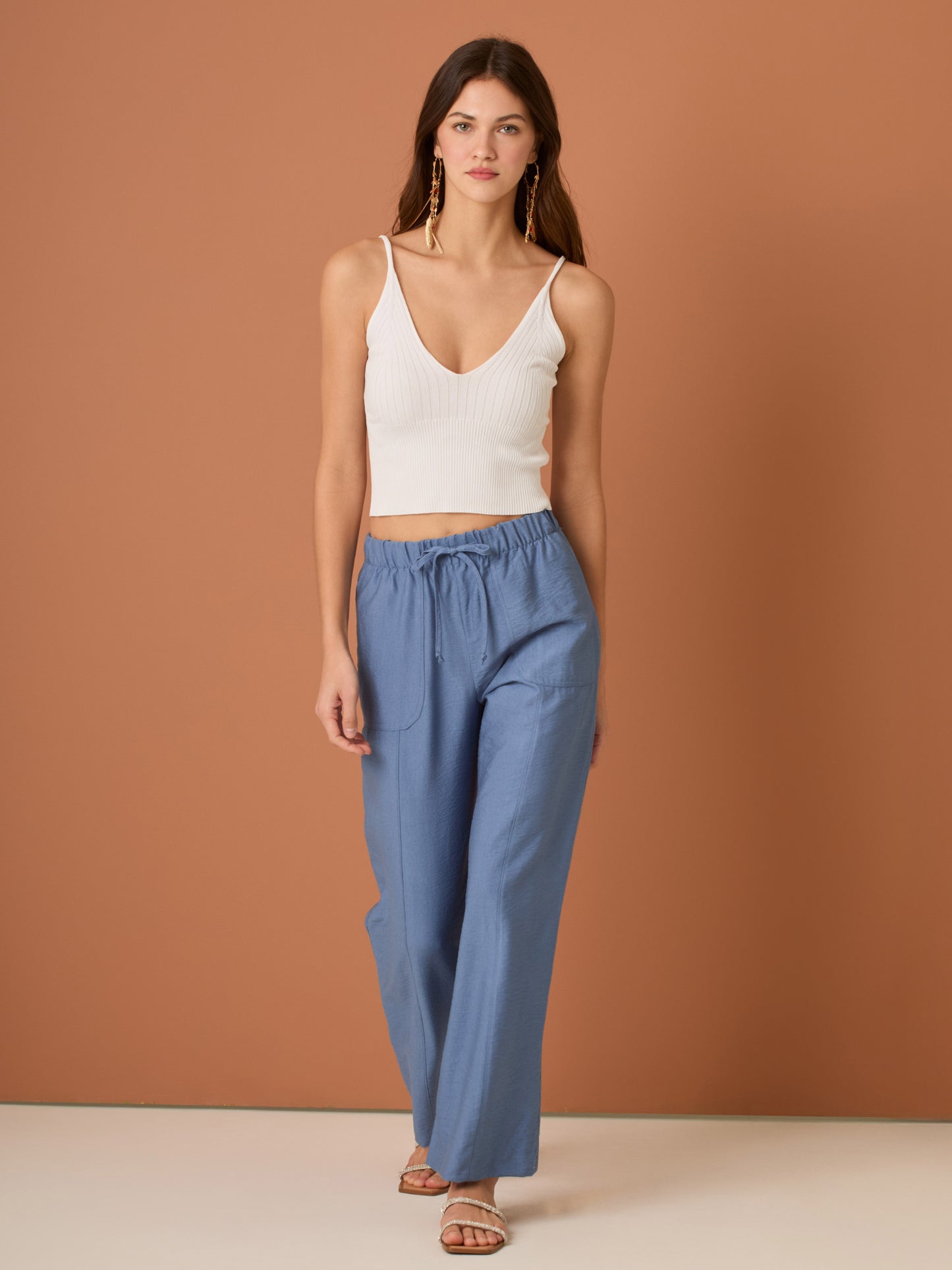 Pantalon Largo Balbora Indigo