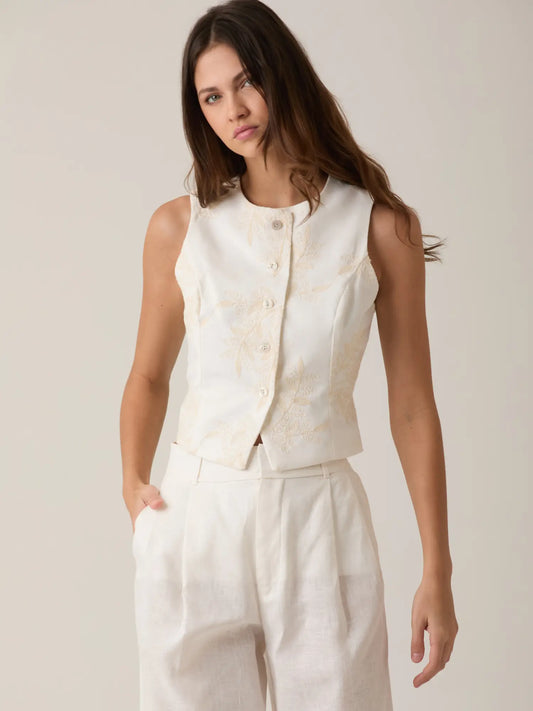 Blusa Teresina Blanco