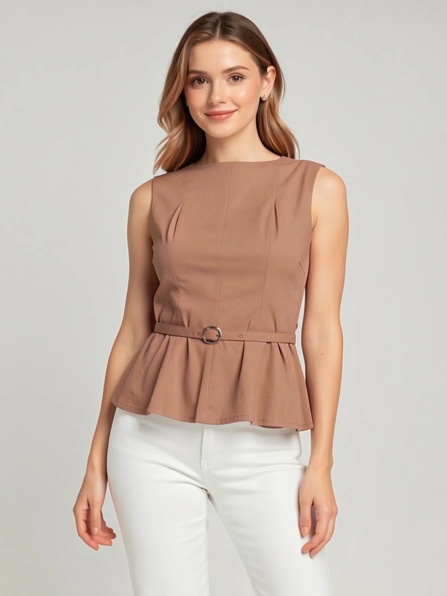 Blusa Amira Cafe