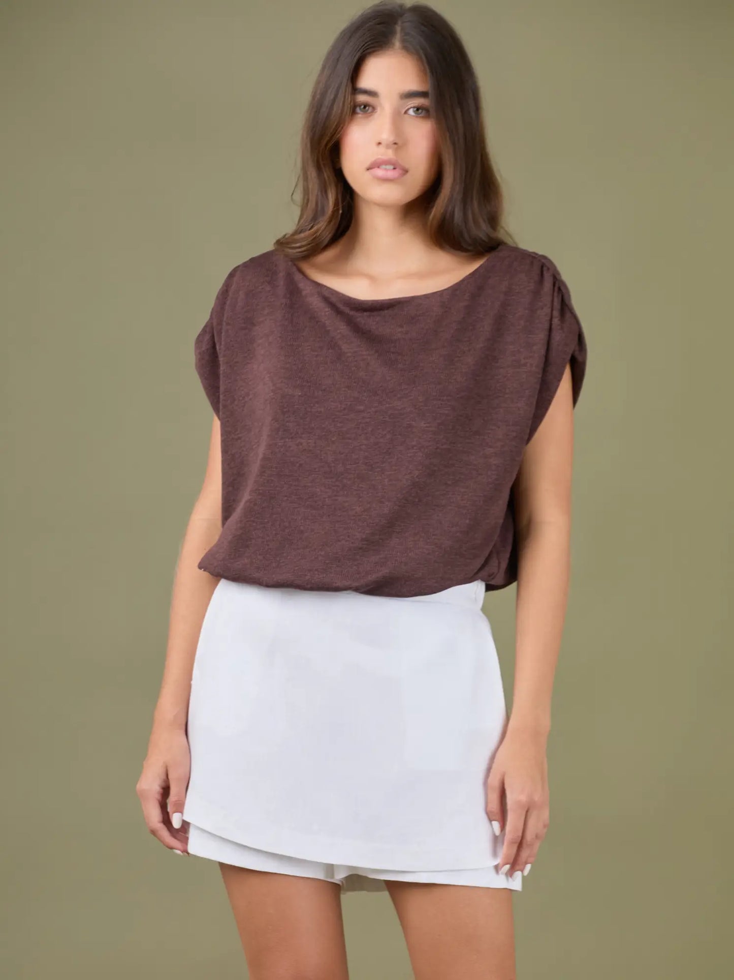 Blusa Angelini Cafe