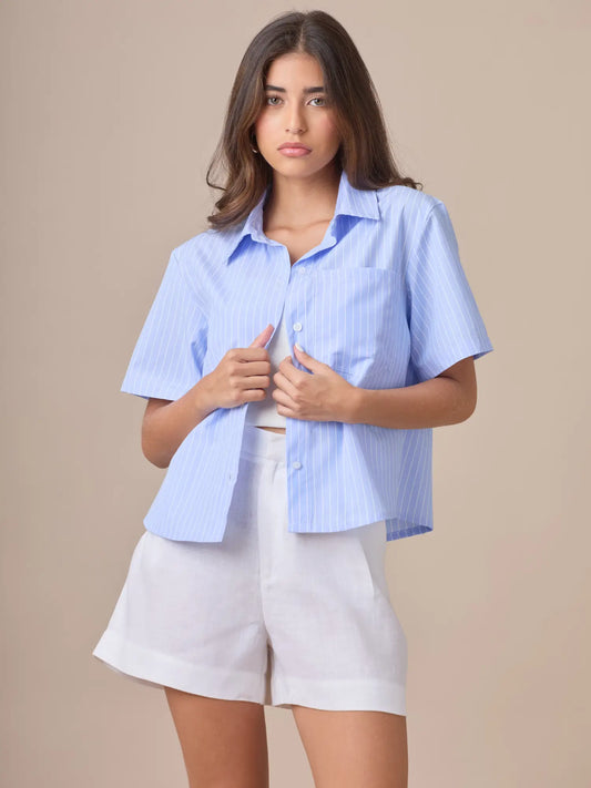 Blusa Janella Baby Blue