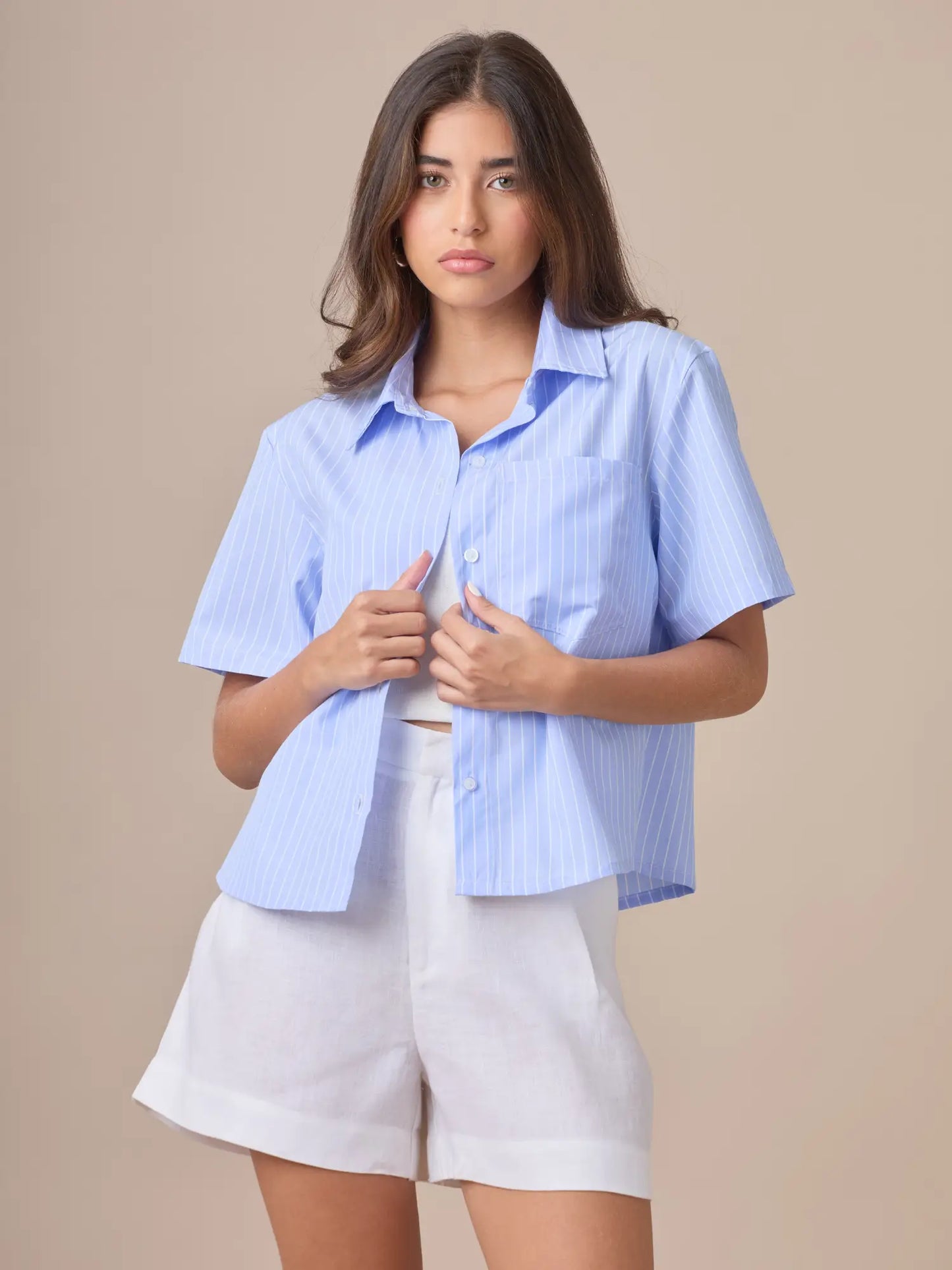 Blusa Janella Baby Blue