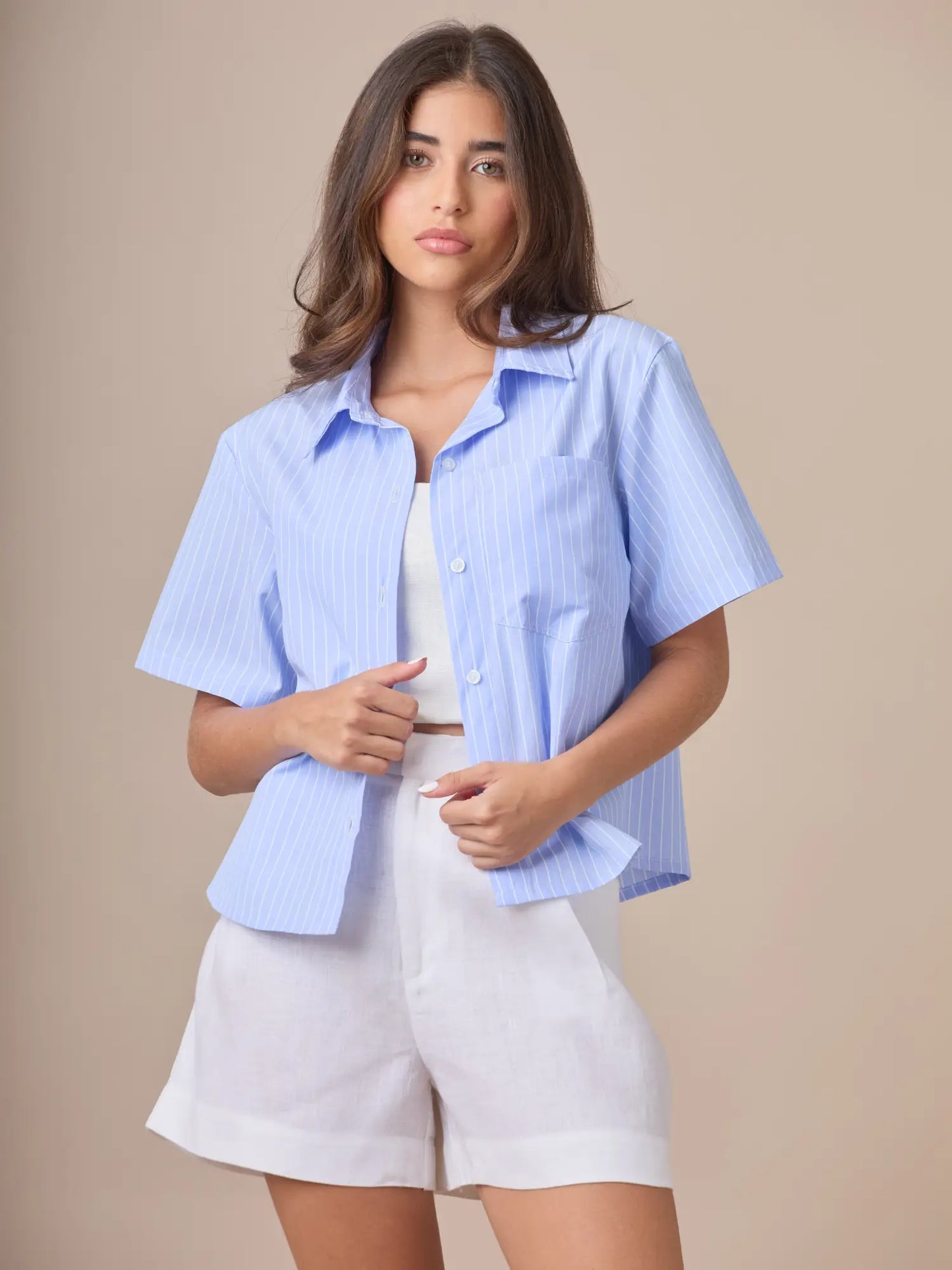 Blusa Janella Baby Blue