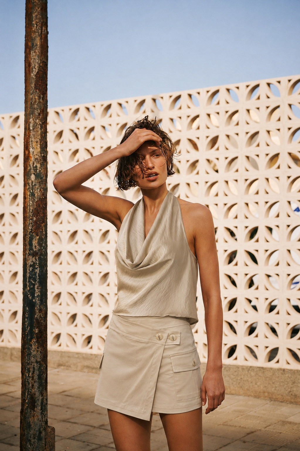 Blusa Molvena Ivory