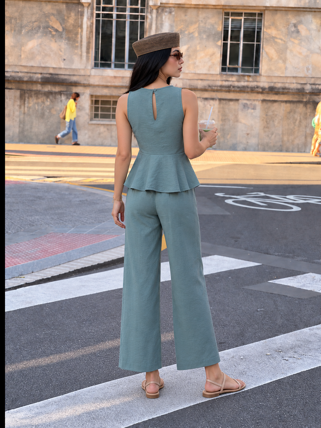 Pantalón Colbie Verde Menta