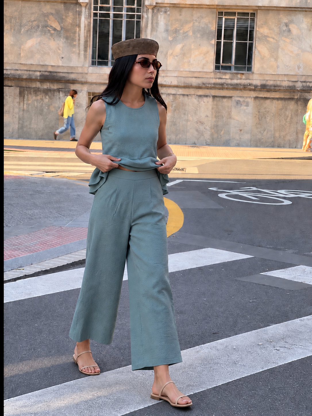 Pantalón Colbie Verde Menta