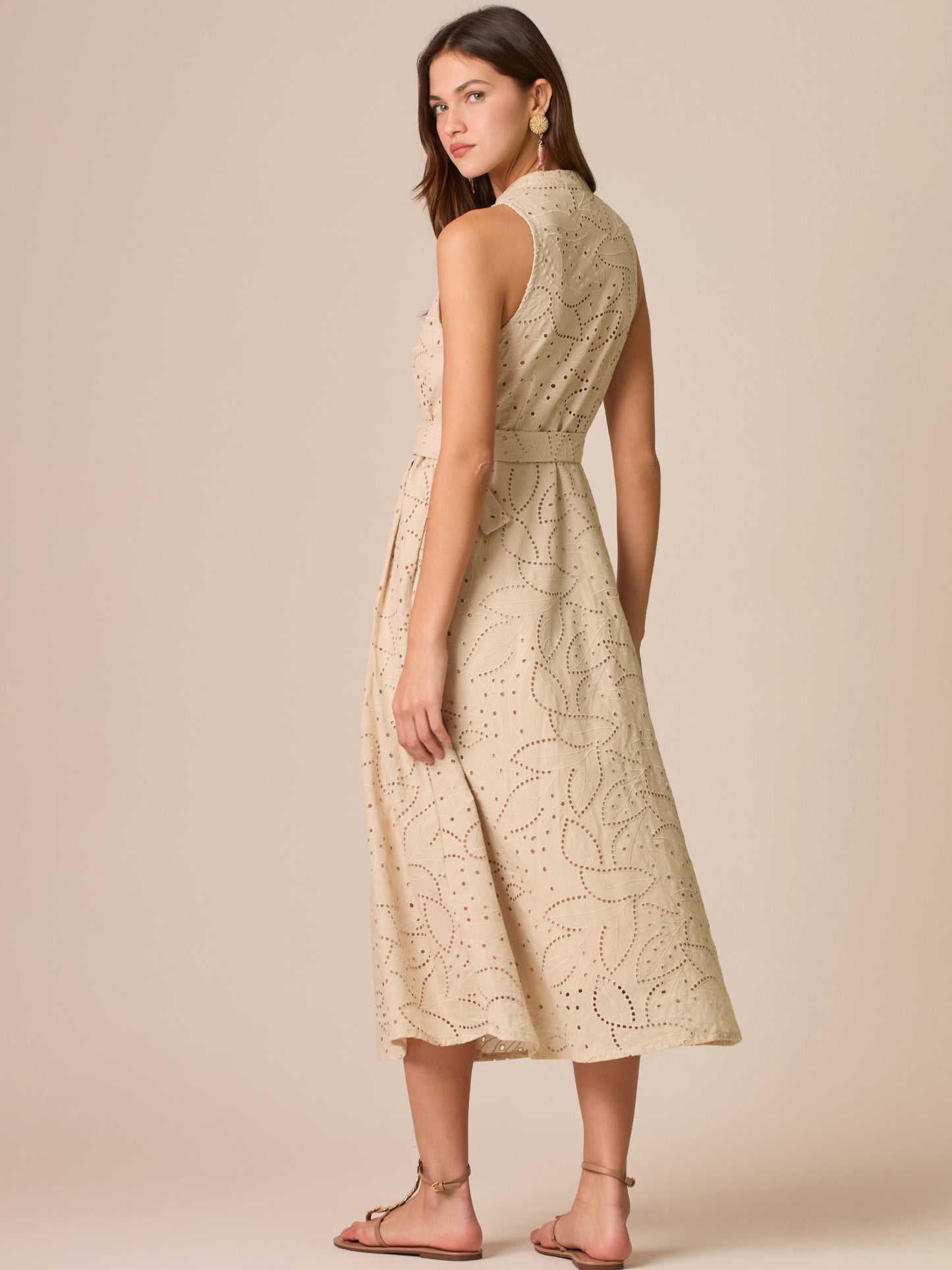 Vestido Largo Liotta Sand