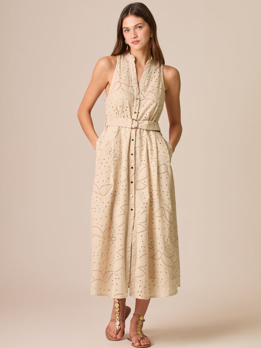 Vestido Largo Liotta Sand