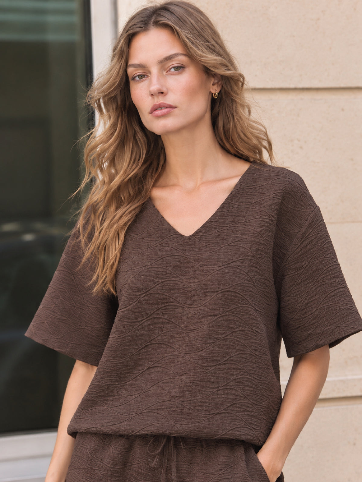 Blusa Terra Cafe