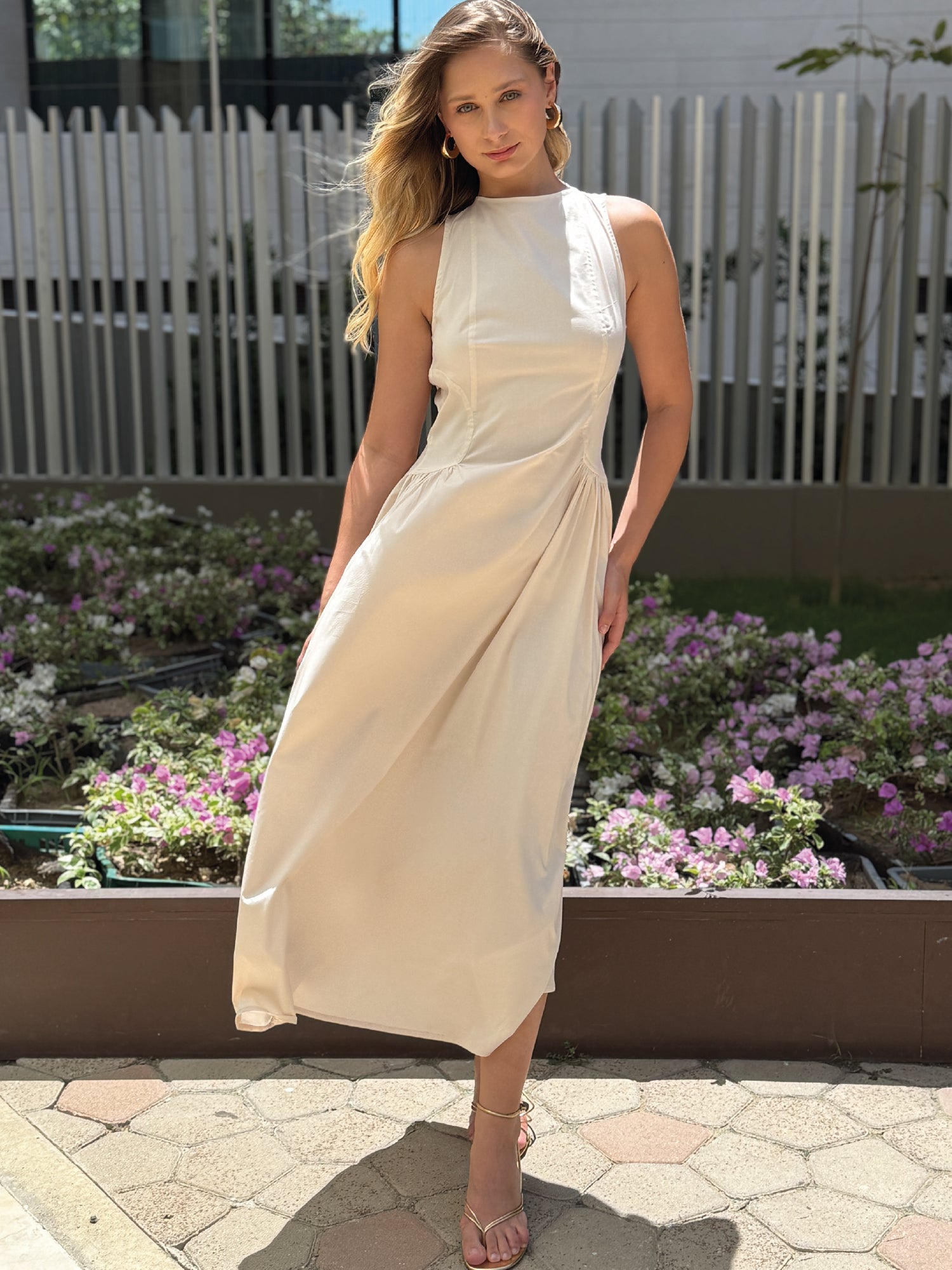 Vestido Largo Mistico Sand