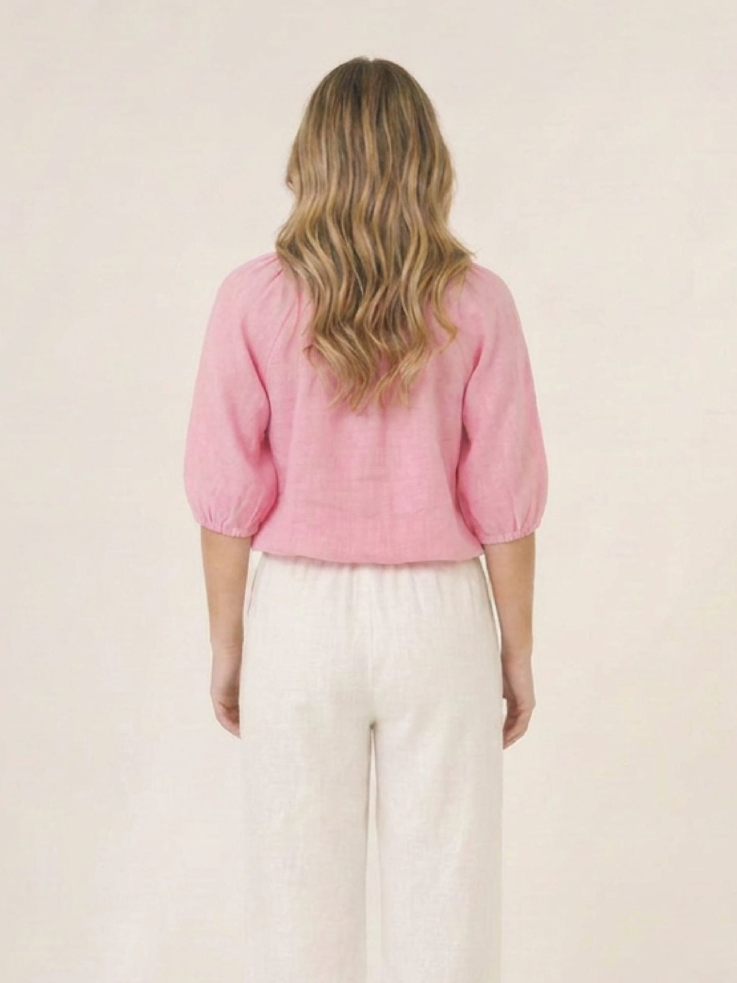 Blusa Yama Rosa