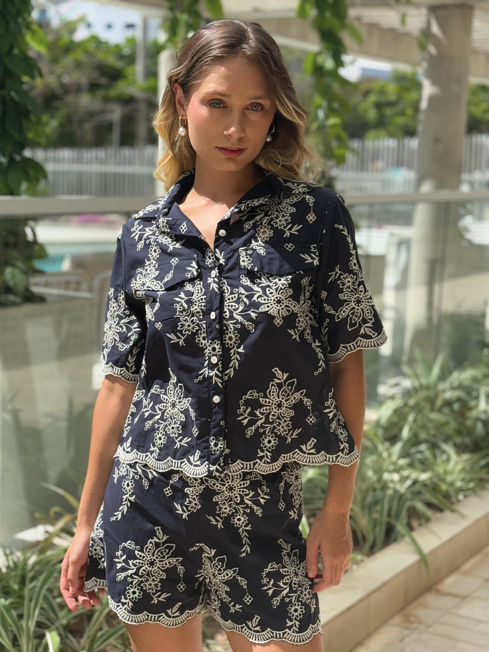 Blusa Caserta Navy