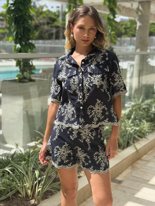 Short Corto Caserta Navy