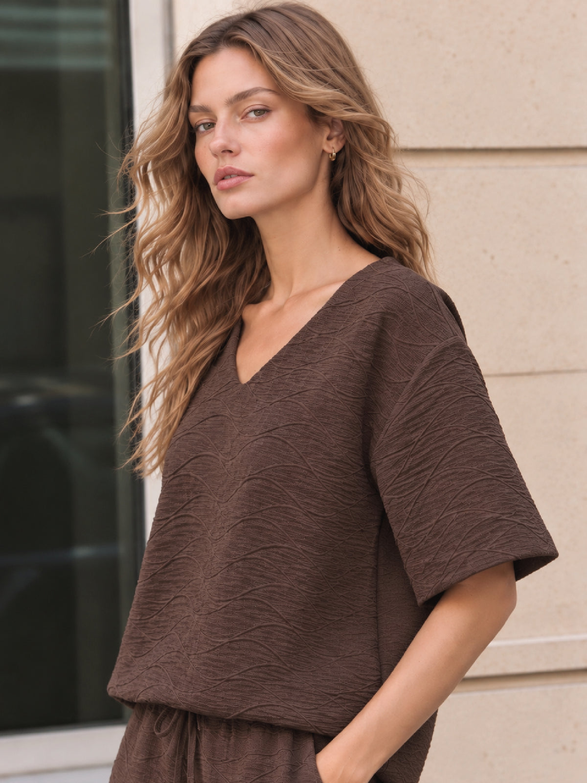 Blusa Terra Cafe