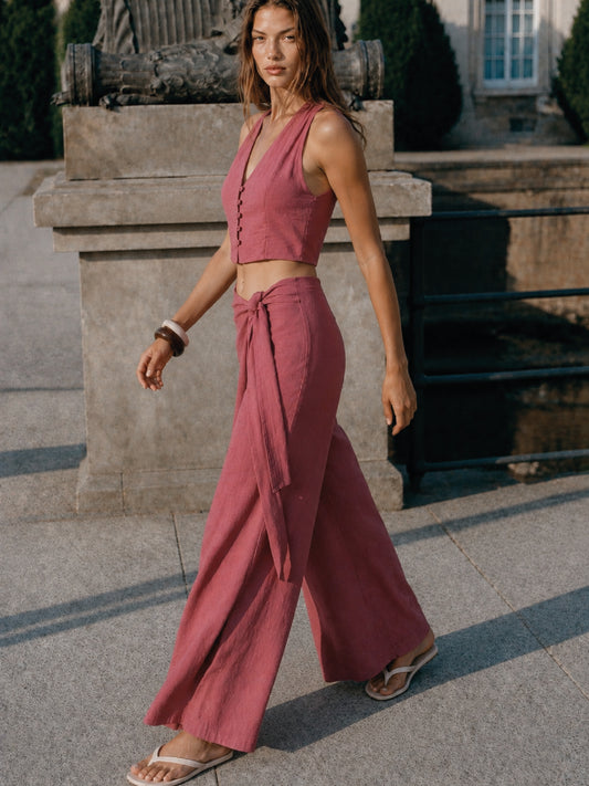Pantalón Vermut Coral